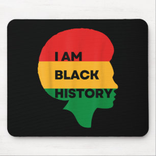 Iam Black History, Black History Month , Pride Of Mouse Pad