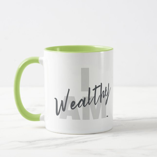 IAM WEALTHY Drinkware - MUG (Left)