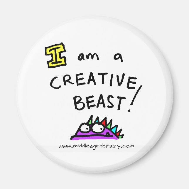 iamabeast magnet (Front)