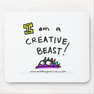 iamabeast mouse pad