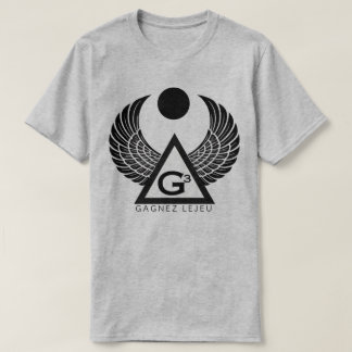 IAMG3 Manifestation portant T-shirt (noir sur gris