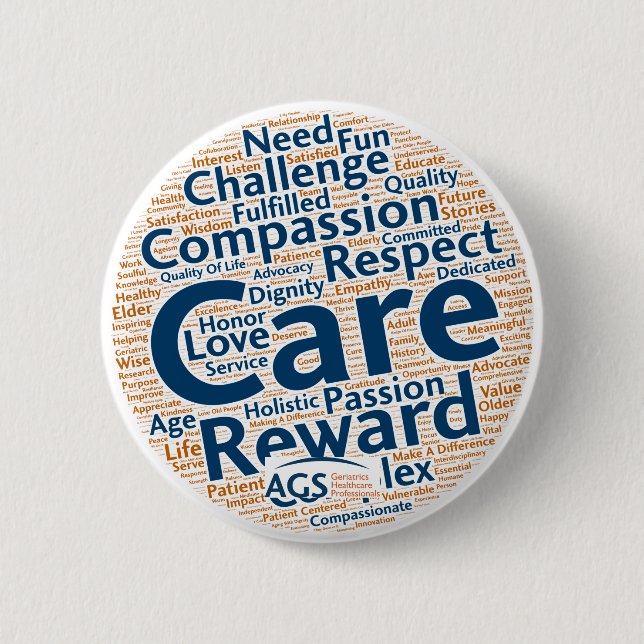 #IAmGeriatrics Button (Front)