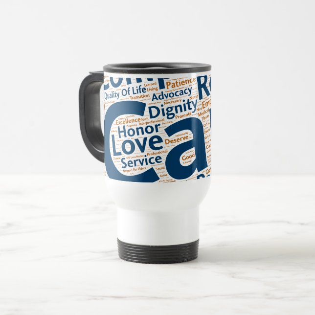 #IAmGeriatrics Travel Mug (Front Left)