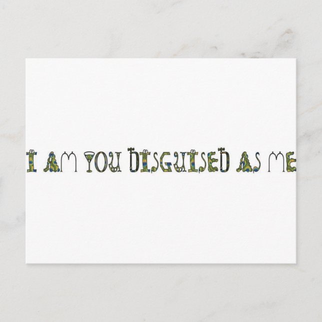 iamyou postcard (Front)