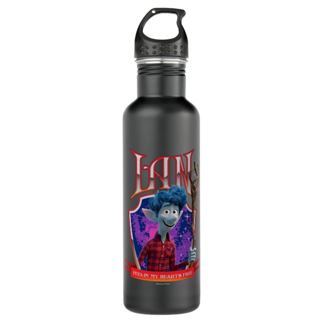 Ian - Feeling My Heart's Fire 710 Ml Water Bottle (Front)