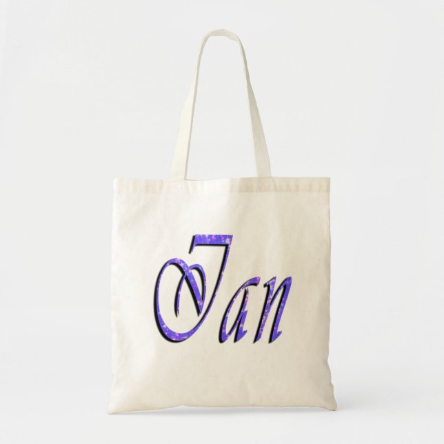 Ian, Nom, Logo, Sac fourre-tout Kindy Library (Devant)
