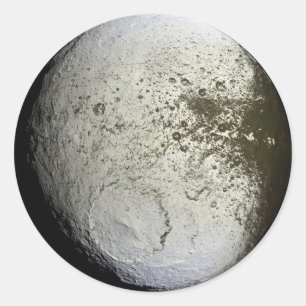 Iapetus Classic Round Sticker