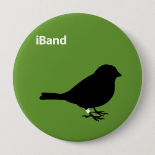 iBand 4 Inch Round Button