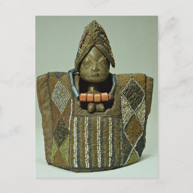 Ibeji figure, Yoruba people, Nigeria Postcard (Front)