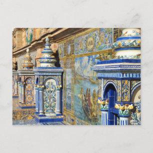 Ibero-American Plaza de España Postcard