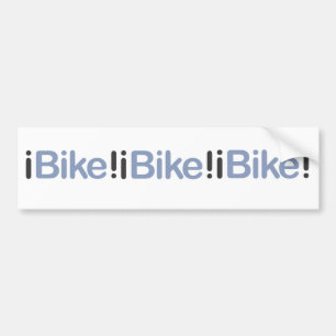 iBike! bumper sticker