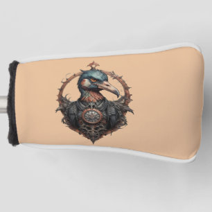 Ibis Bird Steampunk Design, Golf Putter Cover