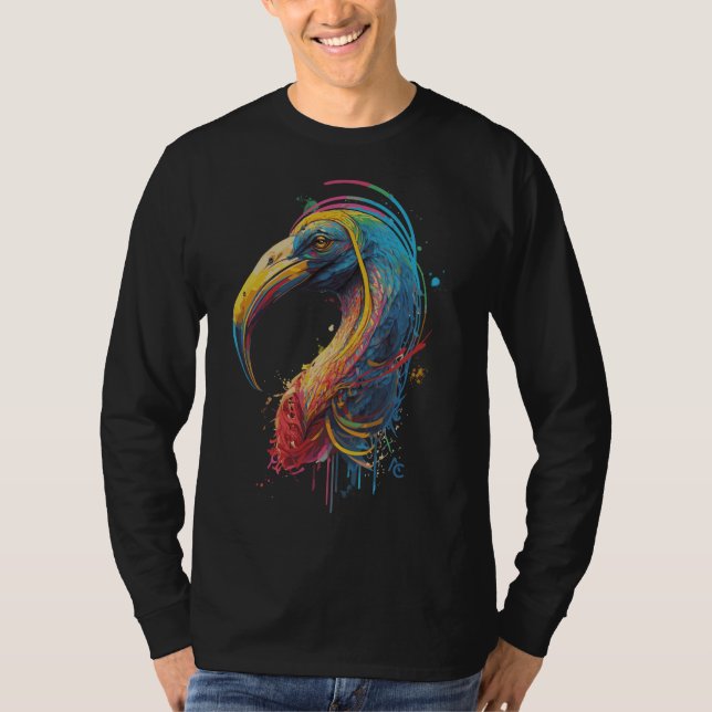 Ibis - Graffiti Ink Splash T-Shirt (Front)