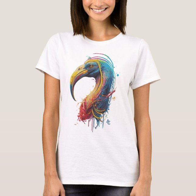 Ibis - T-shirt Graffiti Ink Splash (Devant)