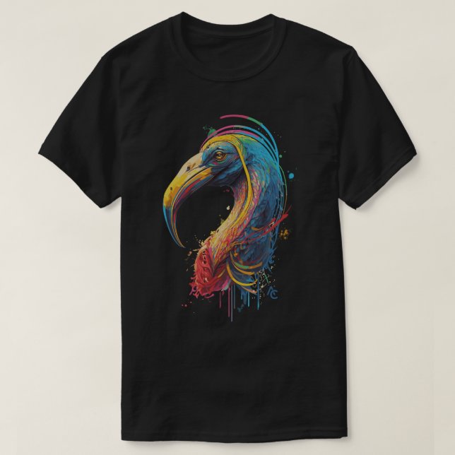 Ibis - T-shirt Graffiti Ink Splash (Design devant)