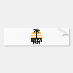 Ibiza 2017 bumper sticker