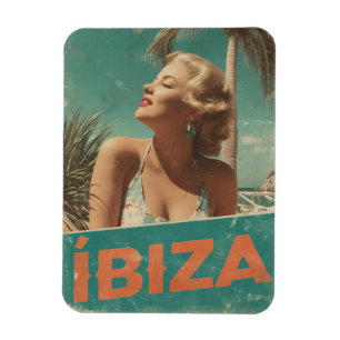 Ibiza 50s vintage magnet