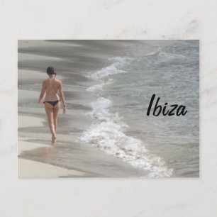 Ibiza Beach Postcard