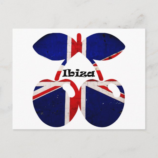 Ibiza Cherries Postcard (Front)