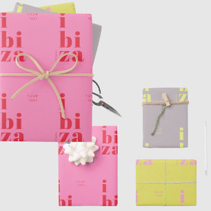 Ibiza Eivissa Spain España gift wrapping supply  Paper Sheet
