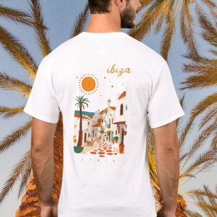 Ibiza Eivissa Spain white city T-Shirt