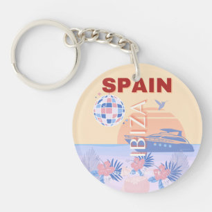 Ibiza, Espagne, Art Voyage, Art Rétro, Pastel
