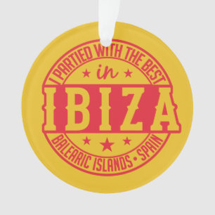IBIZA Espagne ornement personnalisé