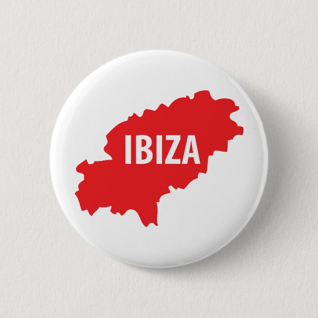 Ibiza icon 2 inch round button (Front)