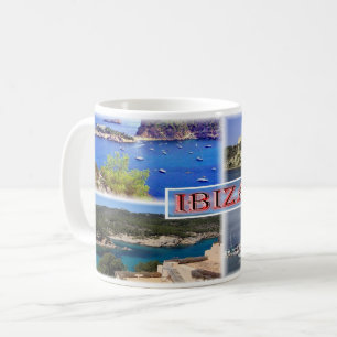 Ibiza ^ San Miquel - Old Town - Santa Eularia - Coffee Mug