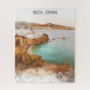 Ibiza Spain Baleares Island Scenery Jigsaw Puzzle