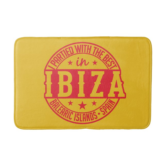 IBIZA Spain bath mats (Front)