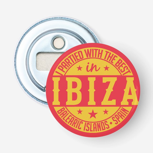 IBIZA Spain bottle opener (Front)