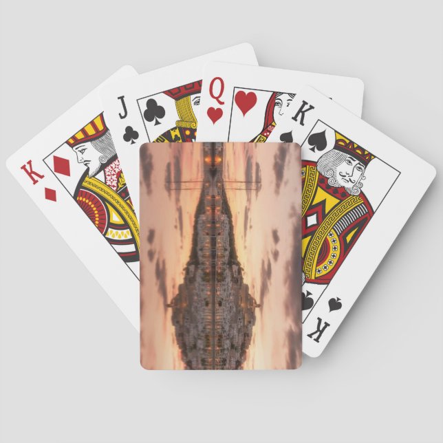 Ibiza, Spain Playing Cards (Back)