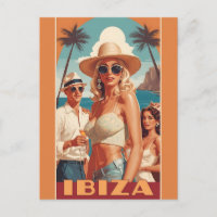 Ibiza, Spain Travel Poster