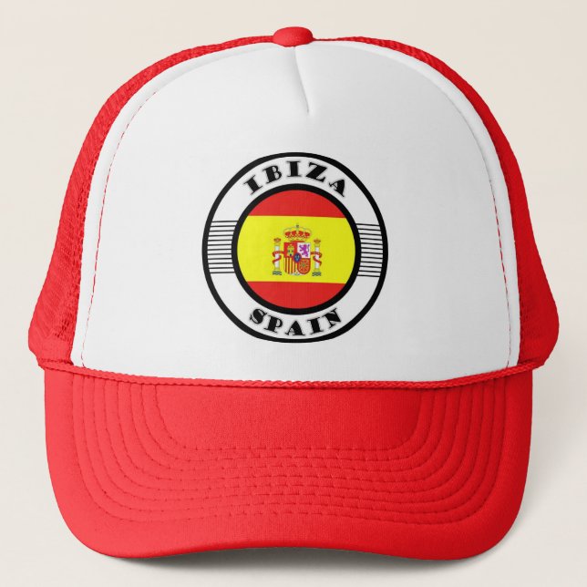 Ibiza Spain Trucker Hat (Front)