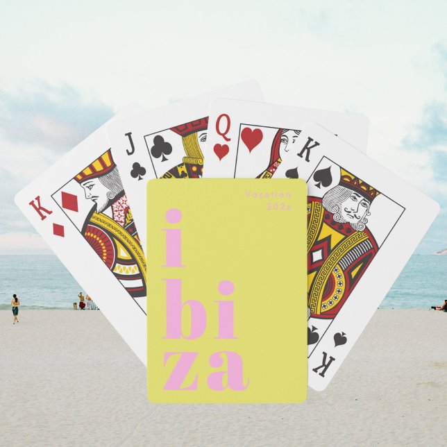 Ibiza Spain vacation playing cards (Creator Uploaded)