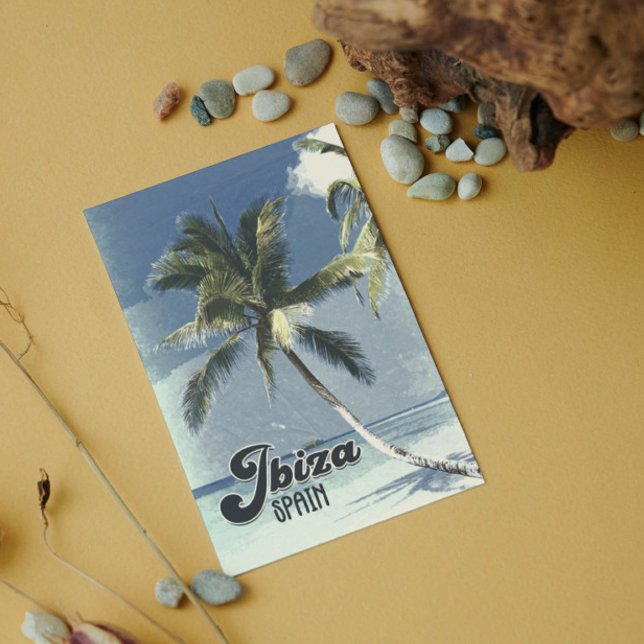 Ibiza Spain Vintage Travel Poster Postcard (Creator Uploaded)