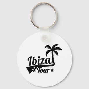 Ibiza tour keychain