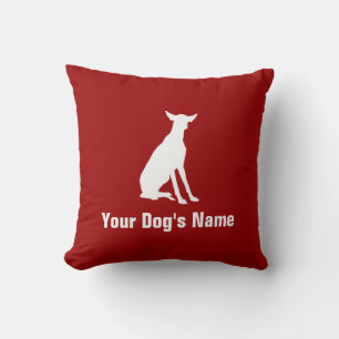 Ibizan Hound イビザン・ハウンド Throw Pillow