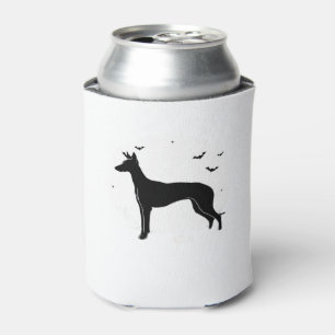 Ibizan Hound Dog � Halloween Moon Silhouette Class Can Cooler
