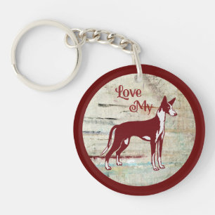 Ibizan Hound Keychain