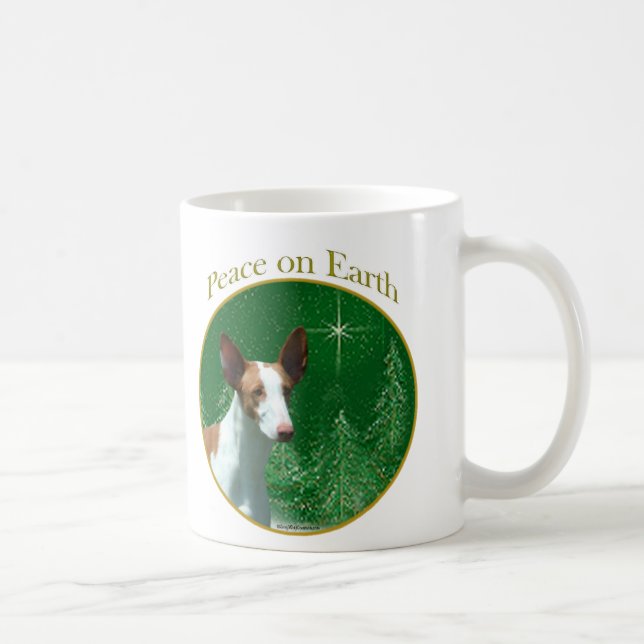 Ibizan Hound Peace Coffee Mug (Right)