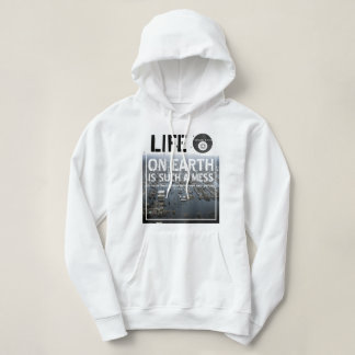 IBONELTD. LIFE ON EARTH 3  HOODIE