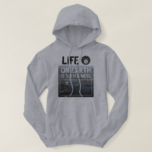 IBONELTD. LIFE ON EARTH 3  HOODIE