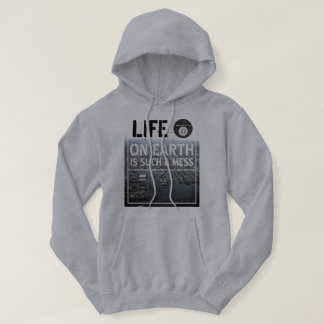 IBONELTD. LIFE ON EARTH 3  HOODIE