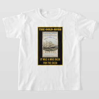IBONELTD. NAVIRES À CLIPPER ROUGE D'OR 2 T-shirt