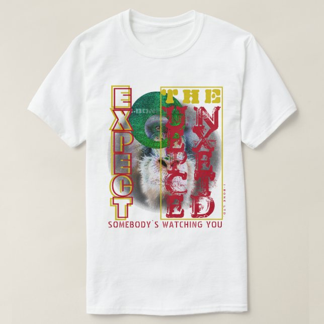 IBONELTD. T-SHIRT S'ATTEND À CE QUE LE (Design devant)