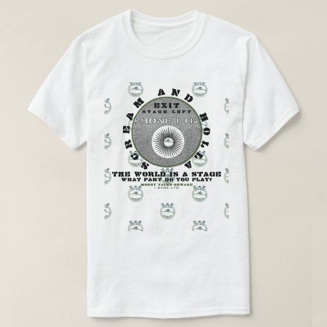 IBONELTD. T-shirt SCREAM & HOLLA 1 (Design devant)