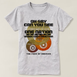 IBONELTD. UNE NATION FACE AU T-shirt AMÉRICAIN