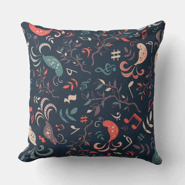Ibong Adarna Throw Pillow (Front)